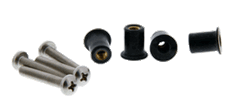 Scotty Well Nut Kit 4 Pack