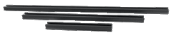 Scotty PVC Track Black 8"