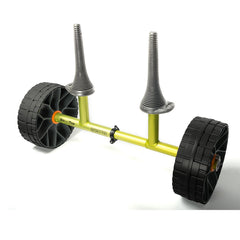 Sea to Summit Sit-on-Top Cart with solid wheels