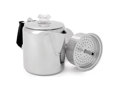 GSI Glacier Stainless 6 Cup Perc w/Silicone Handle