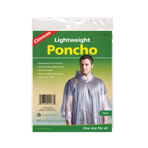 Coghlan's Poncho - Clear