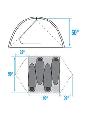 The North Face Talus 4 Tent