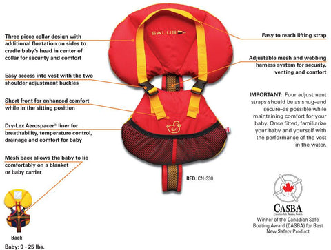 Salus Marine Wear Bijoux – Baby Vest