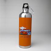 Rainforest LIFE IS CRAP Stainless Steel Water Bottle
