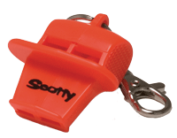 Scotty Lifesaver Whistle (pea-less)